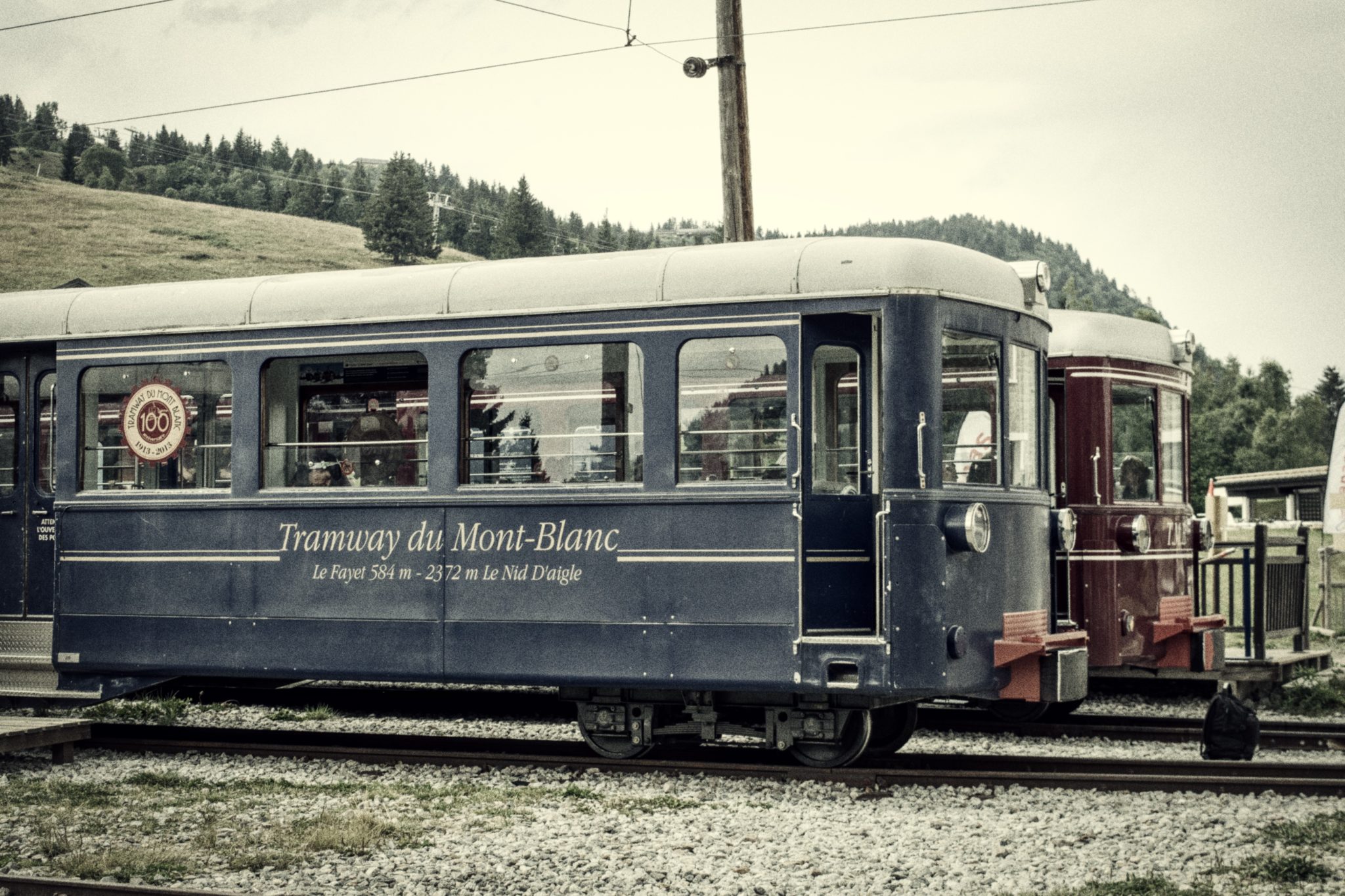 Mont-Blanc Tramway, Chamonix, Frenc Alps
