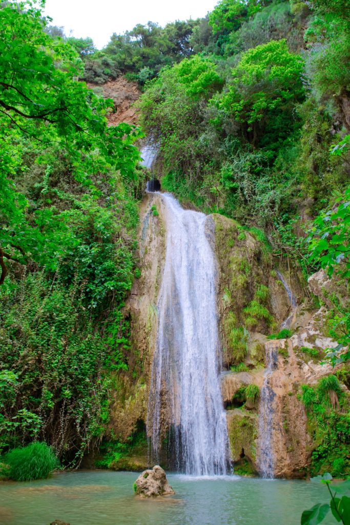 Waterfall of Kalamari, Messenia, Greece